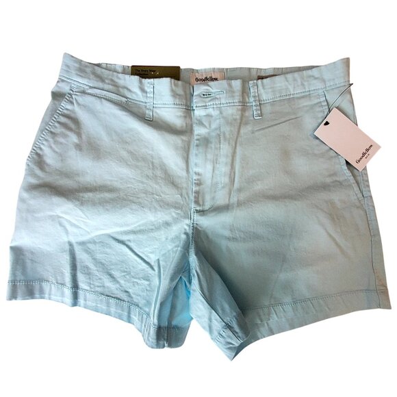 Goodfellow & Co Other - Goodfellow & Co Light Blue Every Wear Shorts Mens 5" Inseam Size 30 Cotton Blend